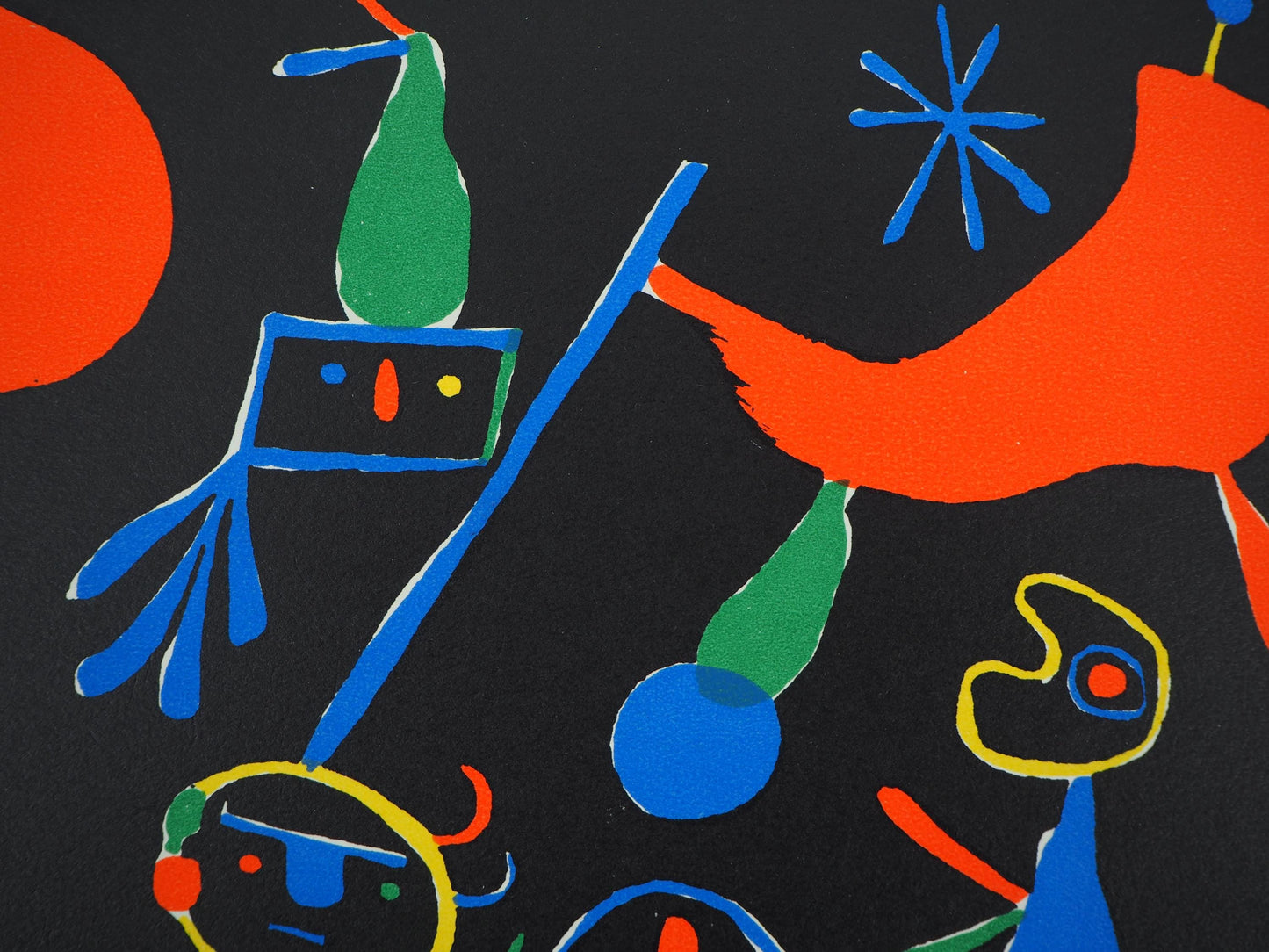 Joan Mir, Composition, Cahiers D'Art, Lithograph