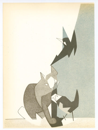 Andr Beaudin, Composition, Andr Beaudin, Verve: Revue Artistique, Lithograph