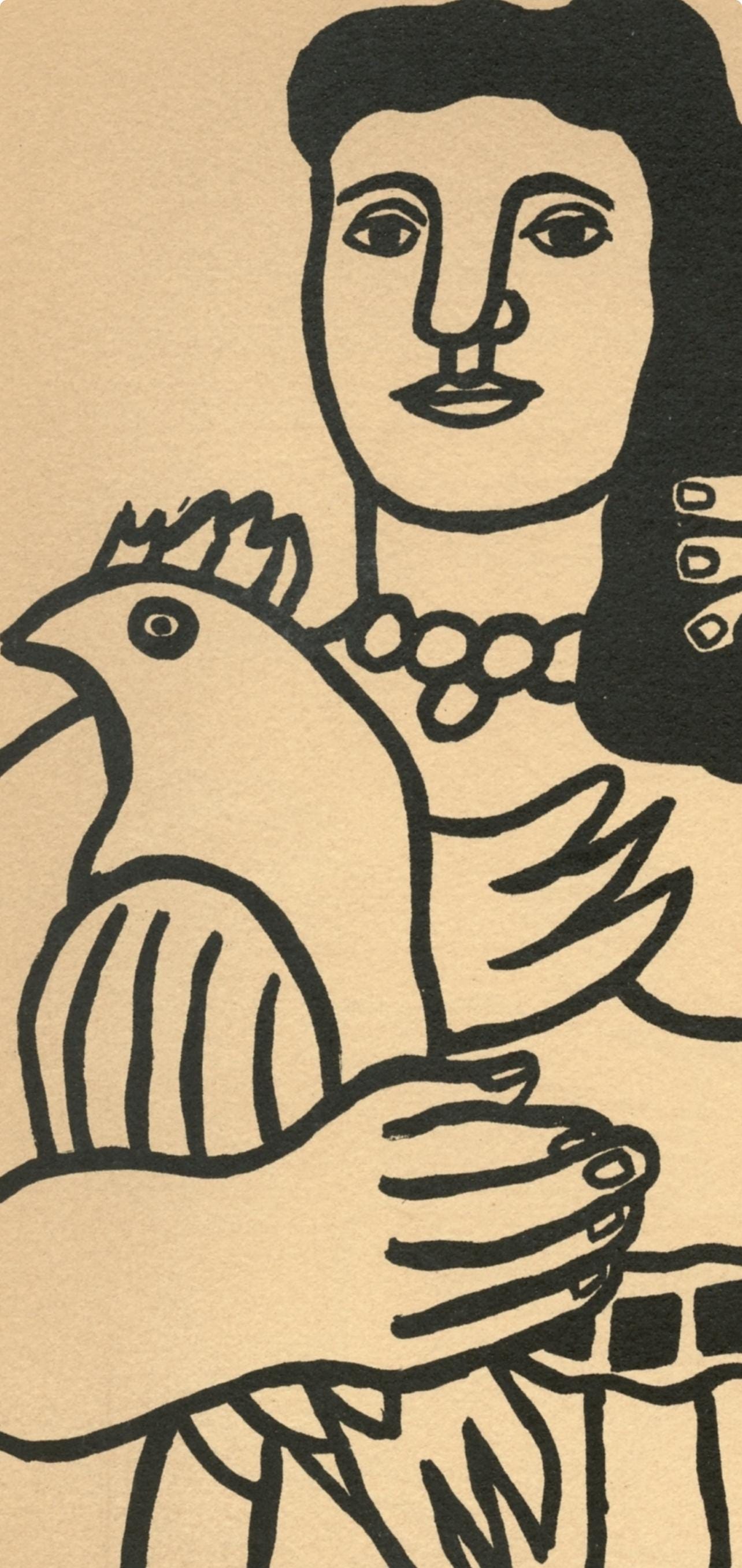 Fernand Lger, Composition, Mon Ami Lger, Lithograph