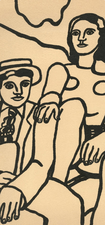 Fernand Lger, Composition, Mon Ami Lger, Lithograph