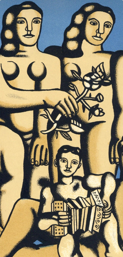 Fernand Lger, Composition, Mon Ami Lger, Lithograph