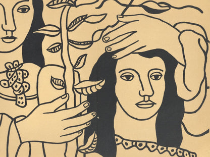 Fernand Lger, Composition, Mon Ami Lger, Lithograph