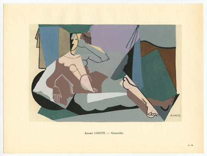 Andr Lhote, Composition, L'Art Cubiste, Theories Et Realistions, Lithograph