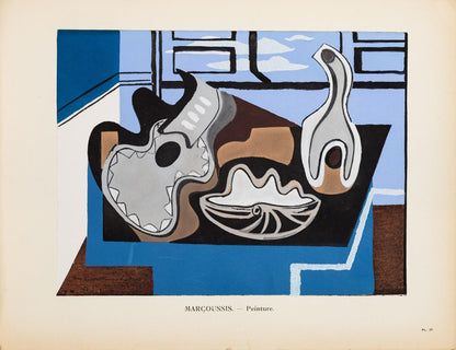 Louis Marcoussis, Composition, L'Art Cubiste, Theories Et Realistions, Lithograph