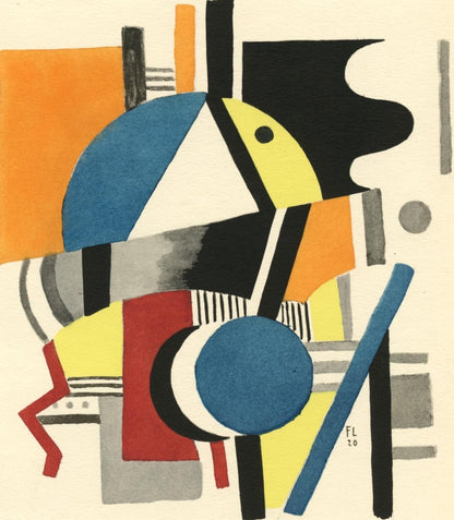 Fernand Lger, Composition, L'Art Cubiste, Theories Et Realistions, Lithograph