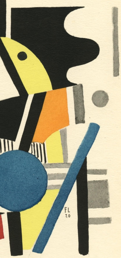 Fernand Lger, Composition, L'Art Cubiste, Theories Et Realistions, Lithograph