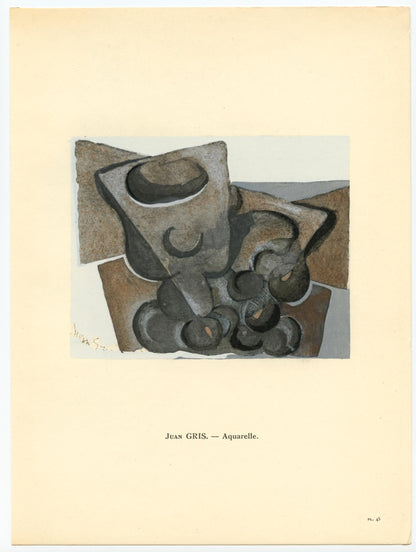 Juan Gris, Composition, L'Art Cubiste, Theories Et Realistions, Lithograph