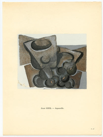 Juan Gris, Composition, L'Art Cubiste, Theories Et Realistions, Lithograph