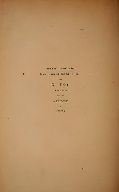 Pablo Picasso, Composition (Horodisch C2), Calligrammes, Woodcut