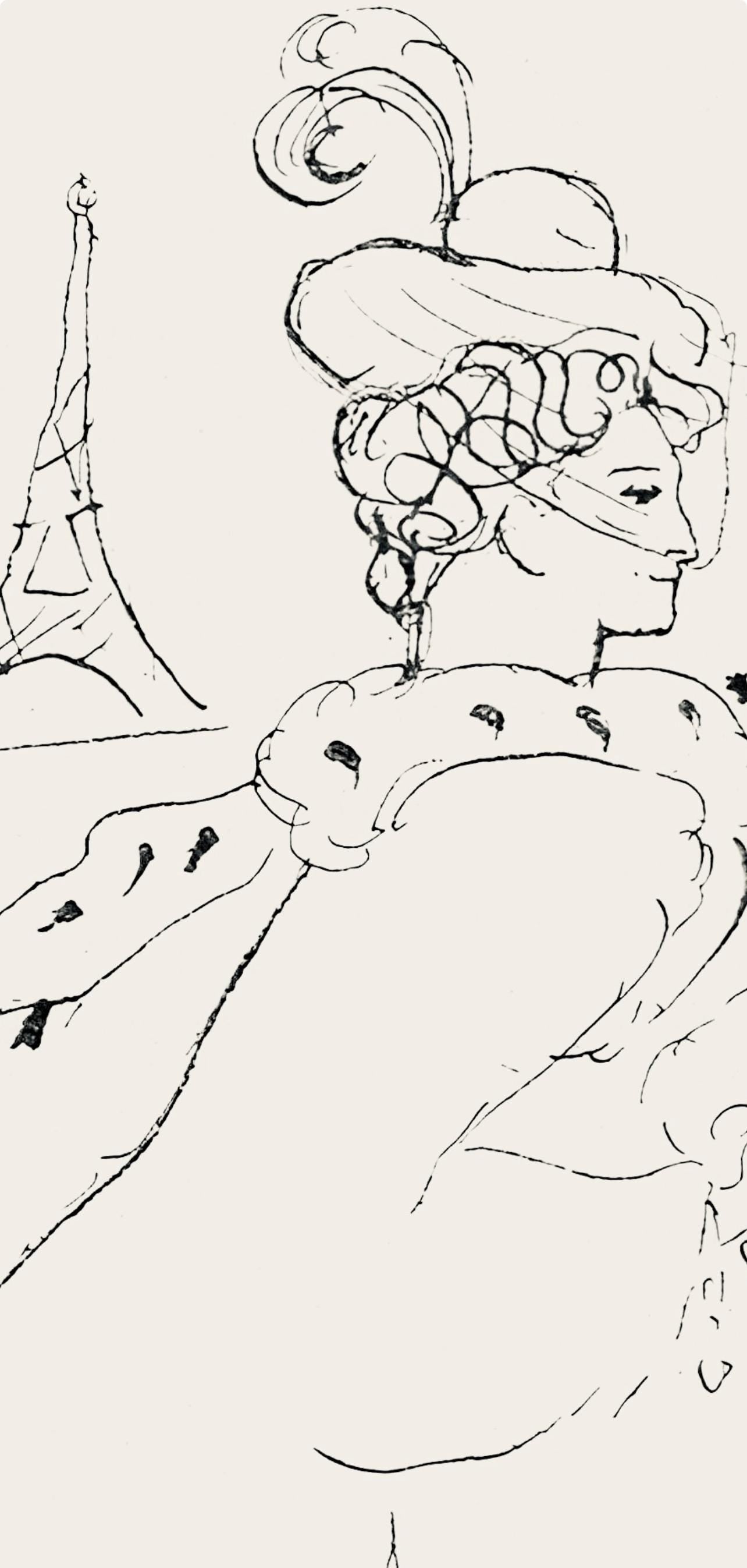 Pablo Picasso, Composition (Hodorisch B2), Le Manuscrit Trouv Dans Un Chapeau, Lithograph