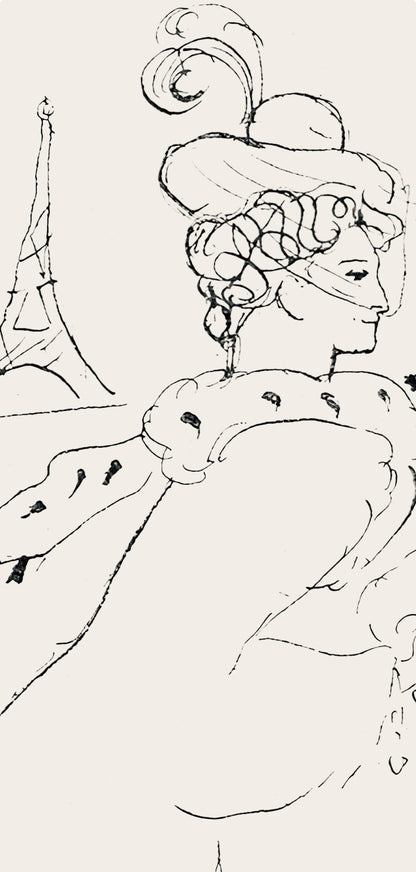 Pablo Picasso, Composition (Hodorisch B2), Le Manuscrit Trouv Dans Un Chapeau, Lithograph