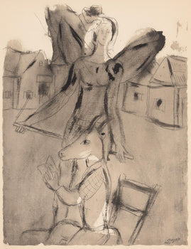 Marc Chagall, Composition, Couleur Amour, Lithograph