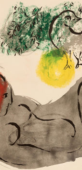 Marc Chagall, Composition, Couleur Amour, Lithograph