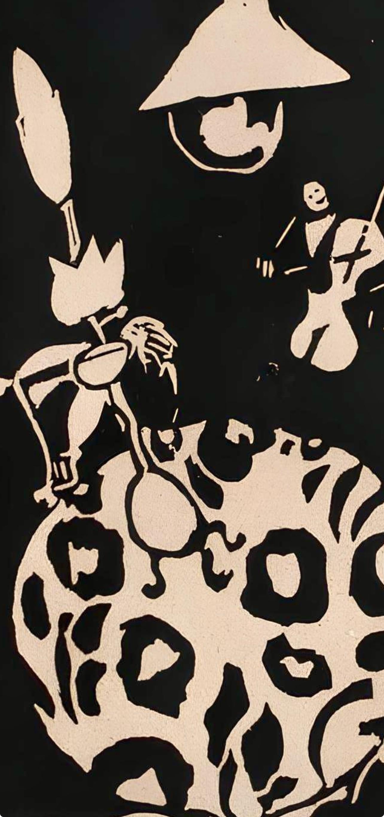 Jean Pougny, Composition, Pougny, Dix Linogravures Originales, 1914-1920, Linocut