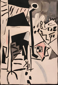 Jean Pougny, Composition, Pougny, Dix Linogravures Originales, 1914-1920, Linocut