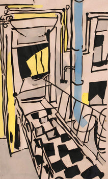 Jean Pougny, Composition, Pougny, Dix Linogravures Originales, 1914-1920, Linocut