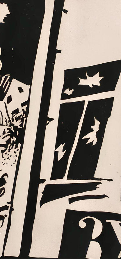 Jean Pougny, Composition, Pougny, Dix Linogravures Originales, 1914-1920, Linocut