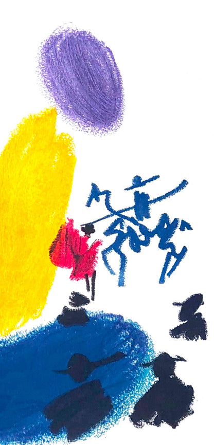 Pablo Picasso, Composition, Chant Funbre Pour Ignacio Sanchez Mejas, Lithograph