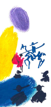 Pablo Picasso, Composition, Chant Funbre Pour Ignacio Sanchez Mejas, Lithograph