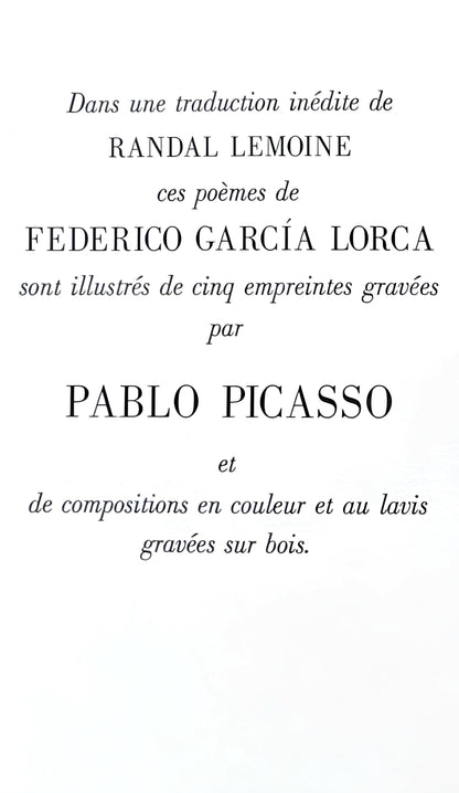 Pablo Picasso, Composition, Chant Funbre Pour Ignacio Sanchez Mejas, Lithograph