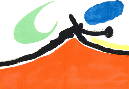 Joan Mir, Composition (Mourlot 872-881; Cramer 164), El Taps De Tarragona, Lithograph