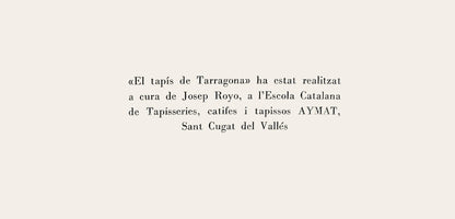 Joan Mir, Composition (Mourlot 872-881; Cramer 164), El Taps De Tarragona, Lithograph