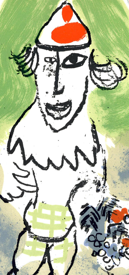 Marc Chagall, Composition (Mourlot 468), Derrire Le Miroir, Lithograph