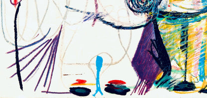 Pablo Picasso, Composition (Orozco 193-204), Au Baiser D'Avignon, Lithograph