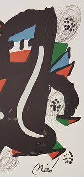 Joan Mir, Composition (Mourlot 1212-1225; Cramer 248), La Mlodie Acide, Lithograph
