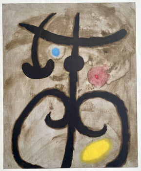 Joan Mir, Composition (Cramer 105), Femmes, Hliogravure