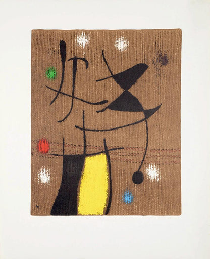Joan Mir, Composition (Cramer 105), Femmes, Hliogravure