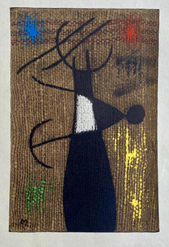 Joan Mir, Composition (Cramer 105), Femmes, Hliogravure
