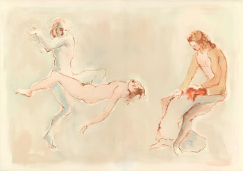 Lonor Fini, Composition, Paralllement, Lithograph