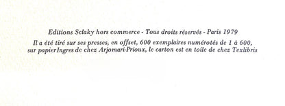 Jean Cocteau, Composition, Nous Croyons En L'Europe, Silkscreen