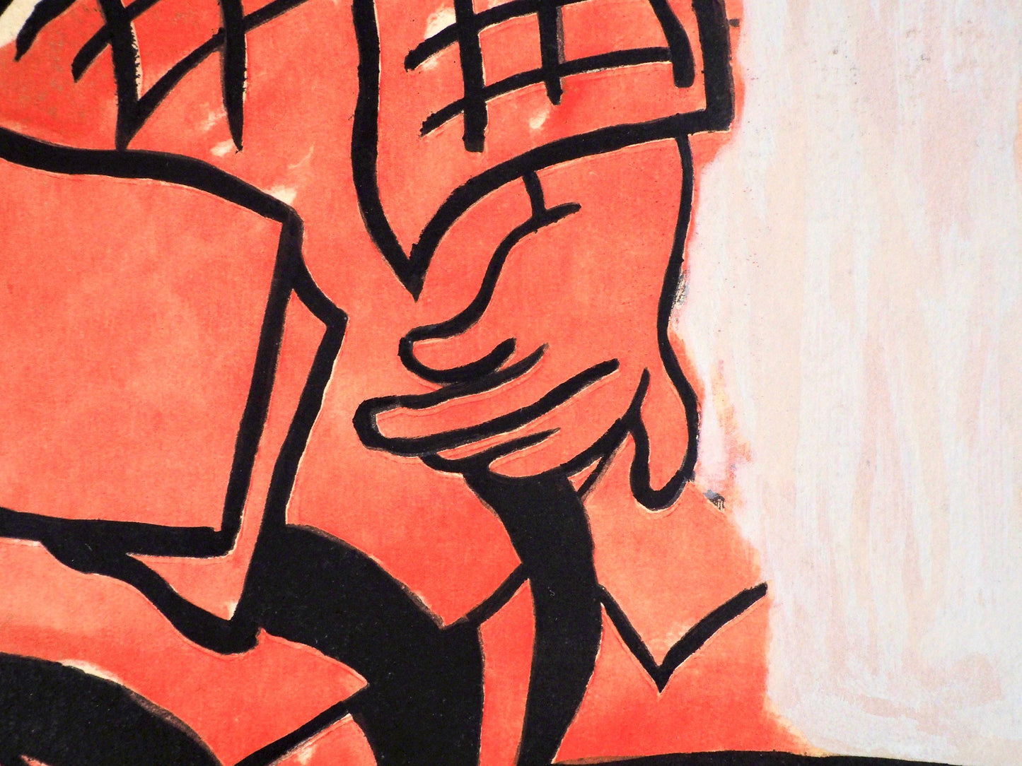 Fernand Lger, Composition, Contrastes, Lithograph