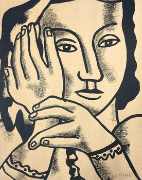 Fernand Lger, Composition, Contrastes, Lithograph
