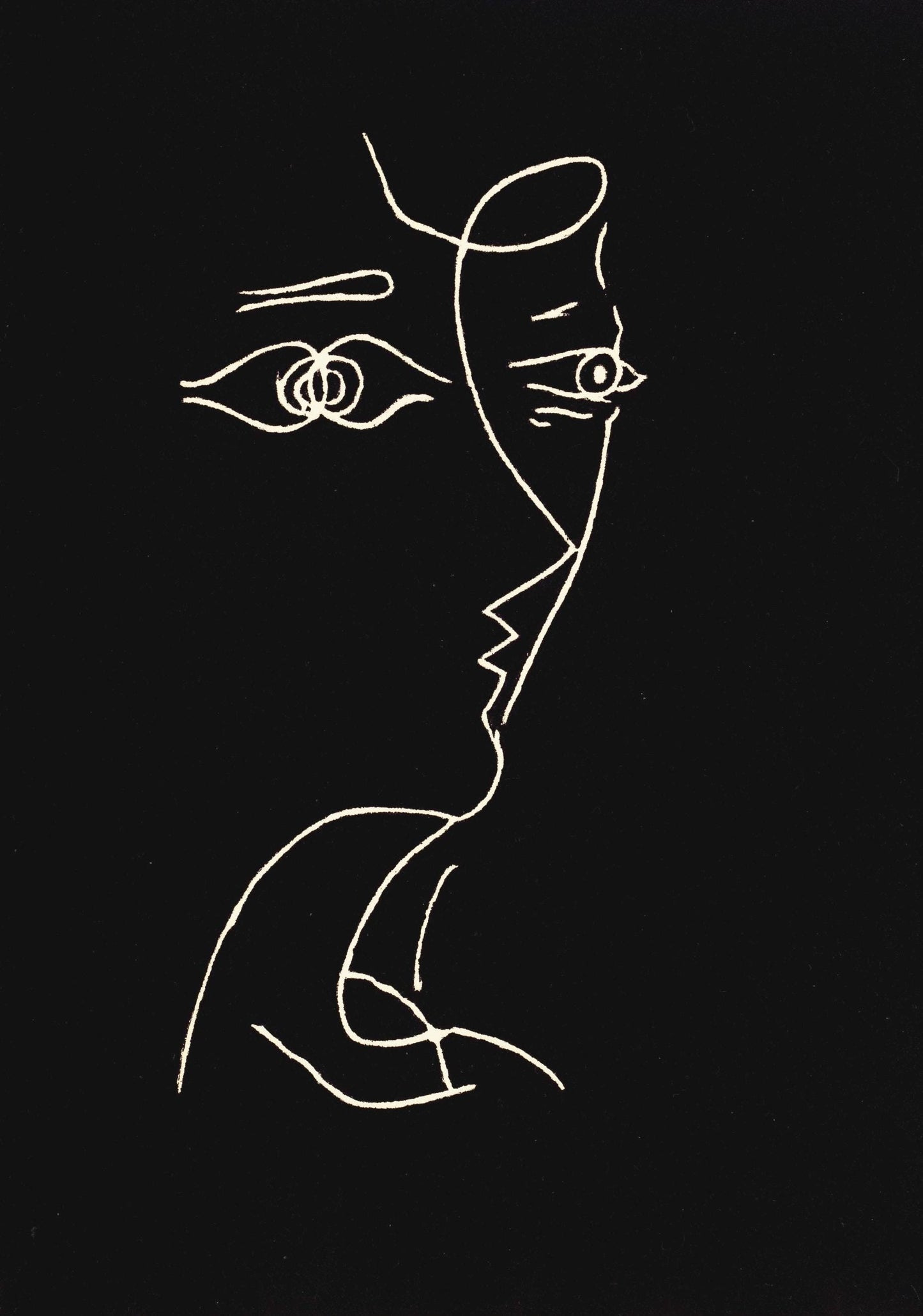 Georges Braque, Composition (Vallier 153), Le Tir L'Arc Mis En Lumire Par Georges Braque, Lithograph