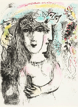 Marc Chagall, Composition (Mourlot 668-677), La Ferie Et Le Royaume, Lithograph