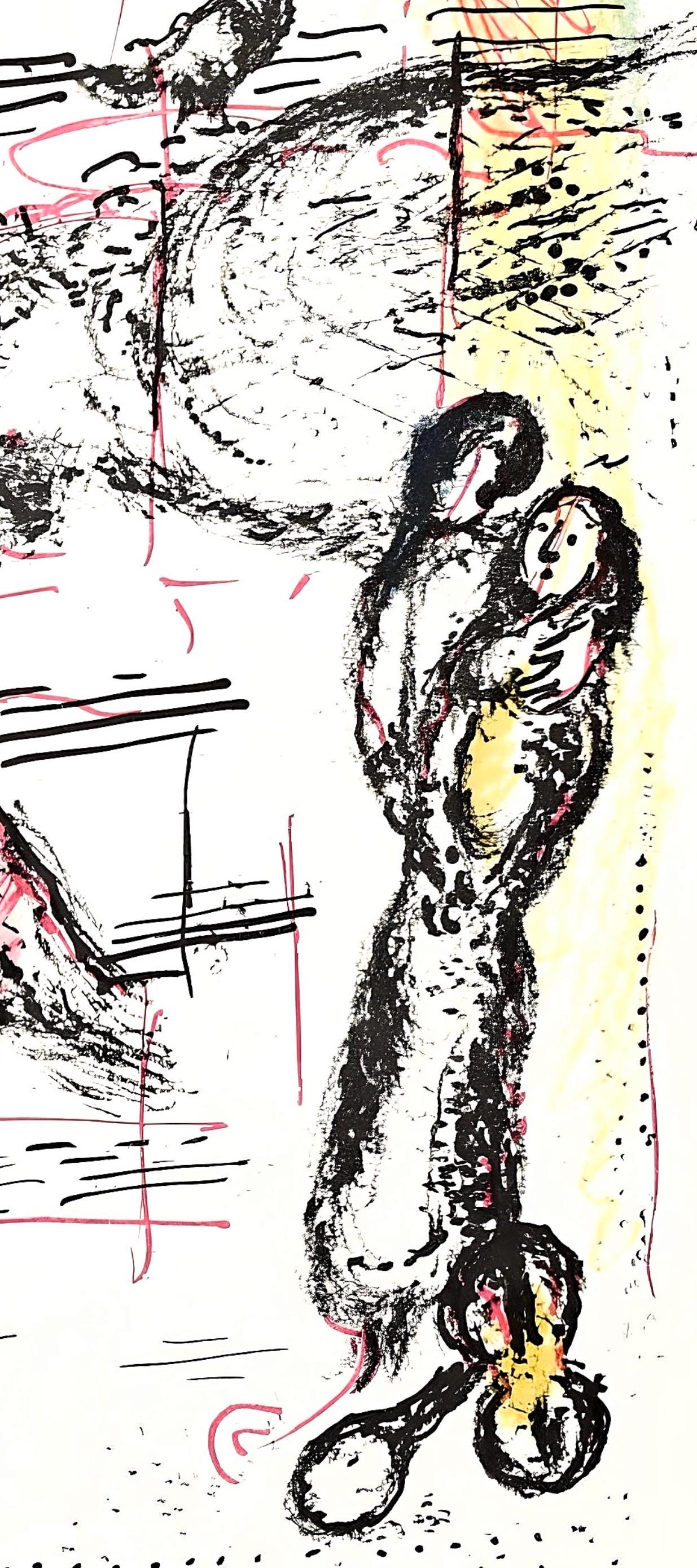 Marc Chagall, Composition (Mourlot 668-677), La Ferie Et Le Royaume, Lithograph