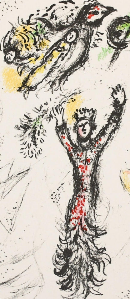 Marc Chagall, Composition (Mourlot 668-677), La Ferie Et Le Royaume, Lithograph