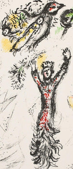 Marc Chagall, Composition (Mourlot 668-677), La Ferie Et Le Royaume, Lithograph