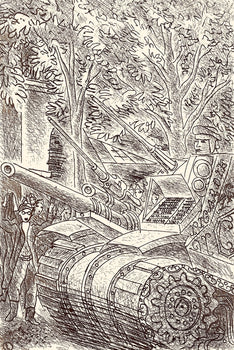 Louis Touchagues, Composition, Jours De Gloire, Histoire De La Libration De Paris, Etching