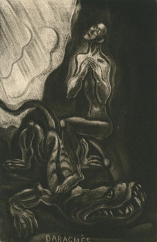 Jean Gabriel Daragns, Composition, Jours De Gloire, Histoire De La Libration De Paris, Etching
