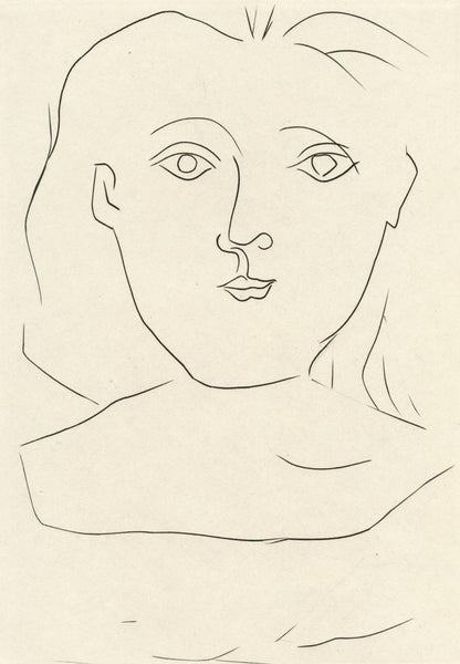 Pablo Picasso, Femme De Face (Bloch 372; Baer 700; Cramer 41), Jours De Gloire, Histoire De La