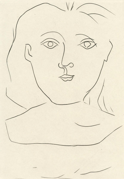 Pablo Picasso, Femme De Face (Bloch 372; Baer 700; Cramer 41), Jours De Gloire, Histoire De La