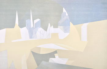 Andr Beaudin, Ville Et Paquebot, Regards Sur Paris, Lithograph