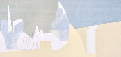 Andr Beaudin, Ville Et Paquebot, Regards Sur Paris, Lithograph