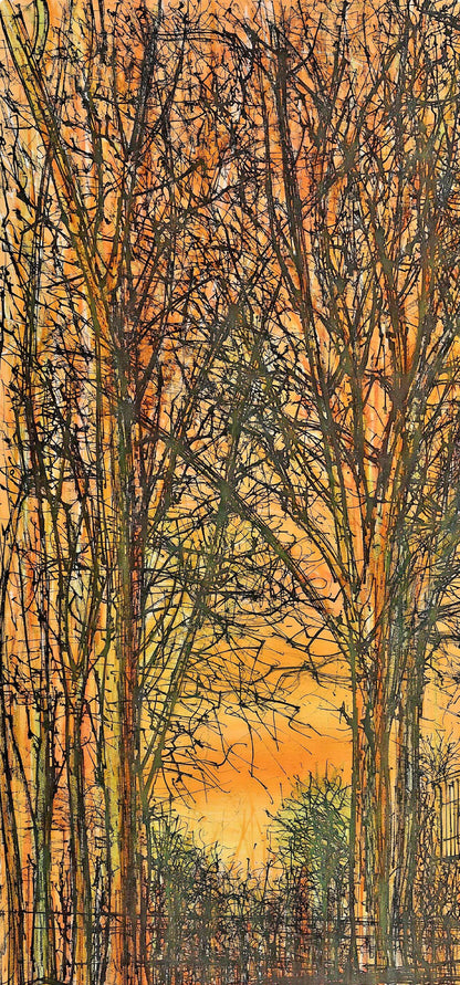 Jean Carzou, La Maison Dans Les Arbres, Regards Sur Paris, Lithograph