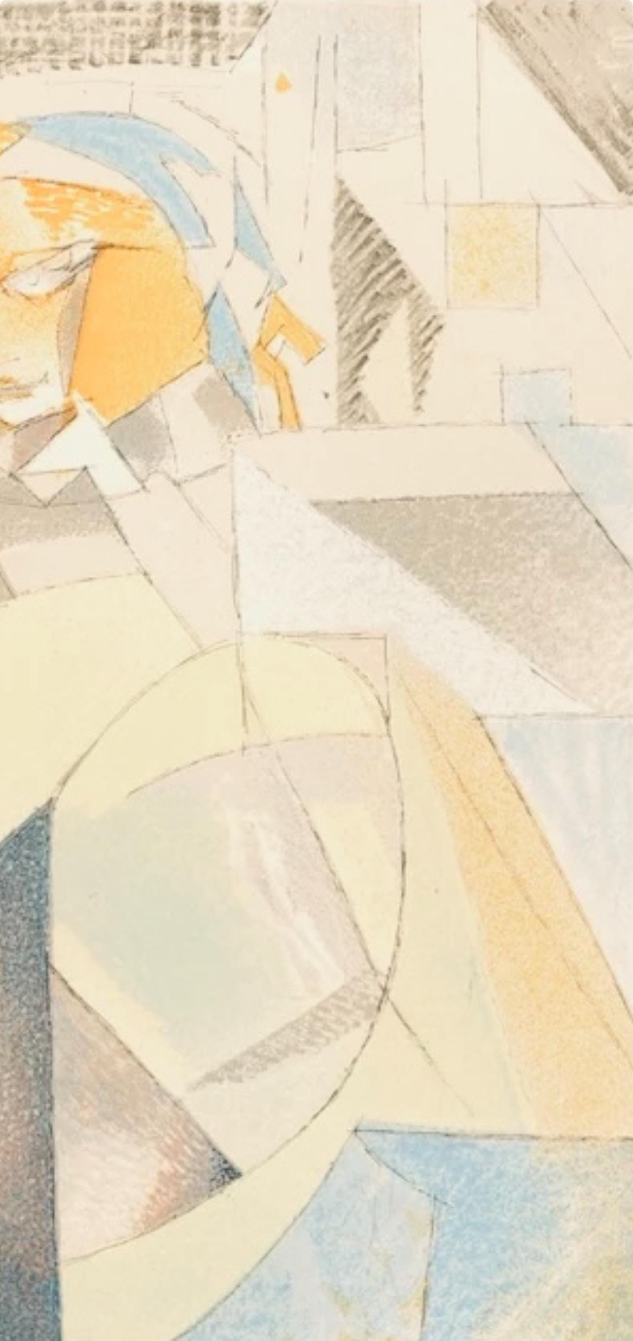 Jacques Villon, Composition, Regards Sur Paris, Lithograph