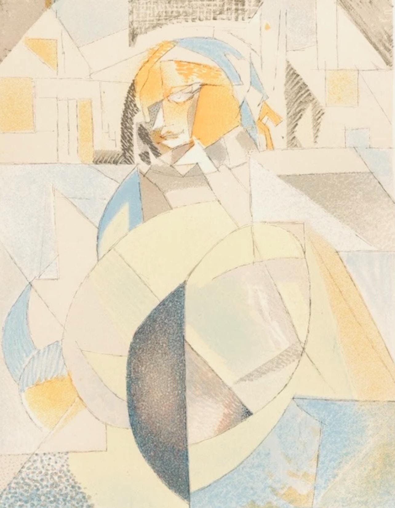 Jacques Villon, Composition, Regards Sur Paris, Lithograph